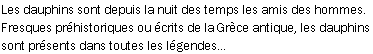 mythologie des dauphins